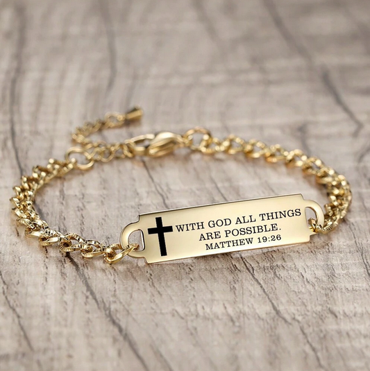 Chains for Change Bracelet - WITH GOD