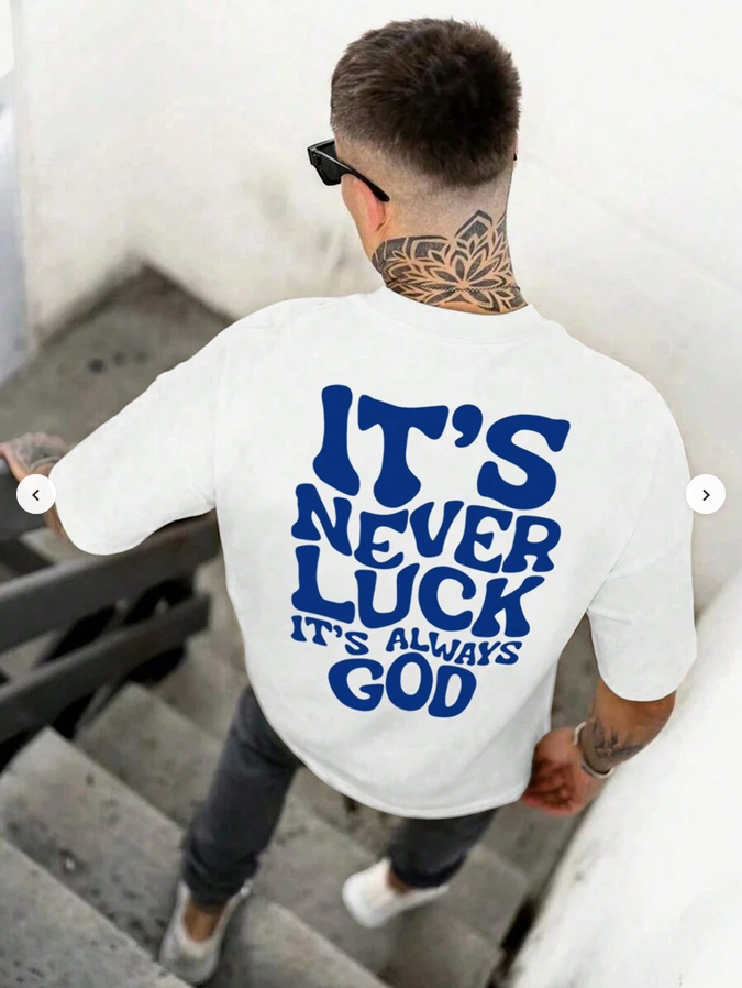 ChainsforChange KIDS T-shirt - NEVER LUCK