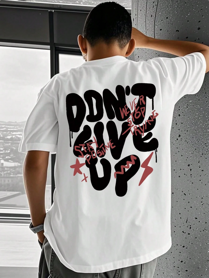 ChainsforChange KIDS T-shirt DON'T GIVE UP