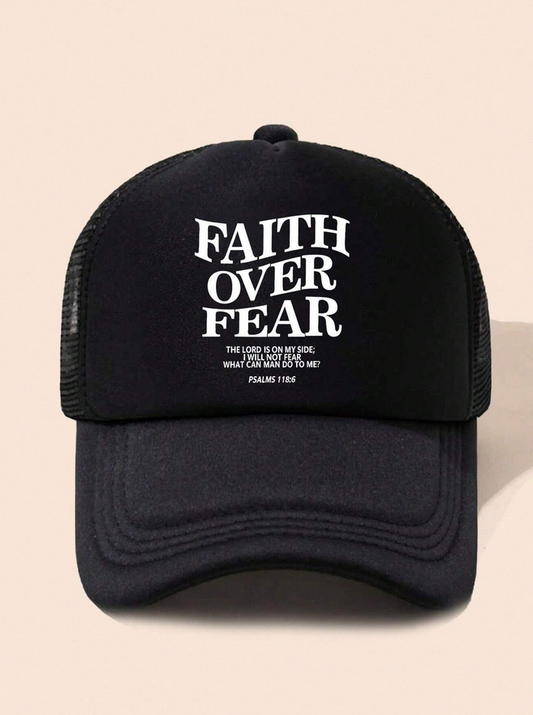 ChainsforChange Baseballcap - FAITH OVER FEAR