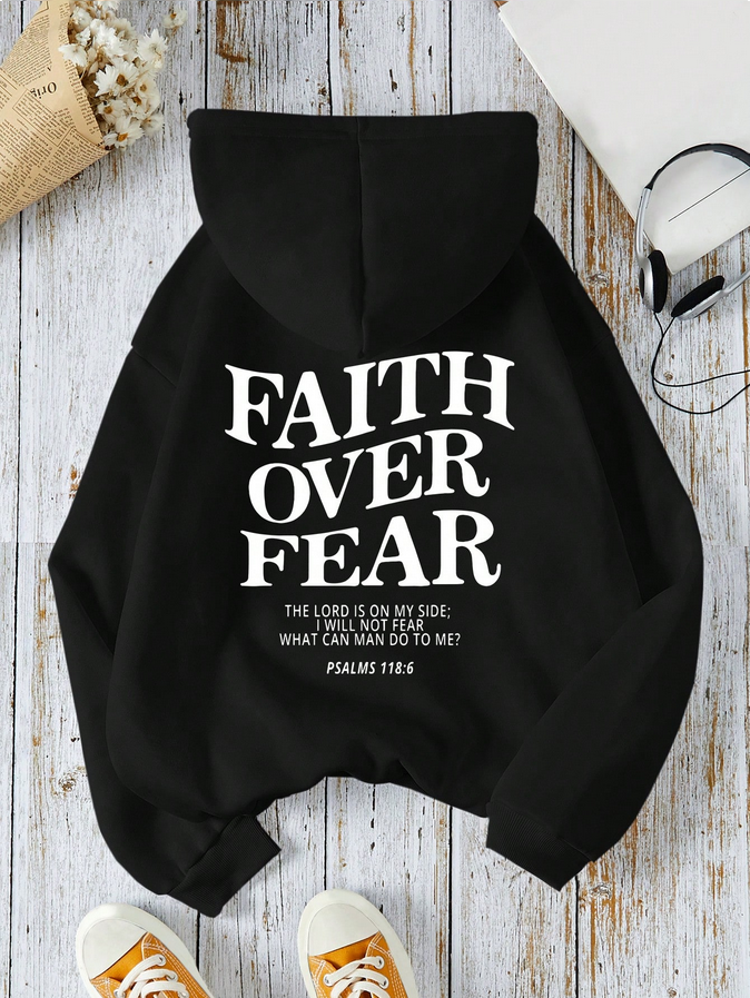 ChainsforChange Hoodie - FAITH OVER FEAR