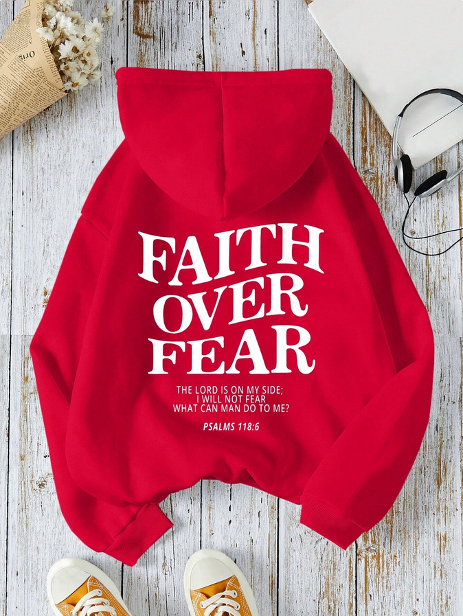 ChainsforChange Hoodie - FAITH OVER FEAR