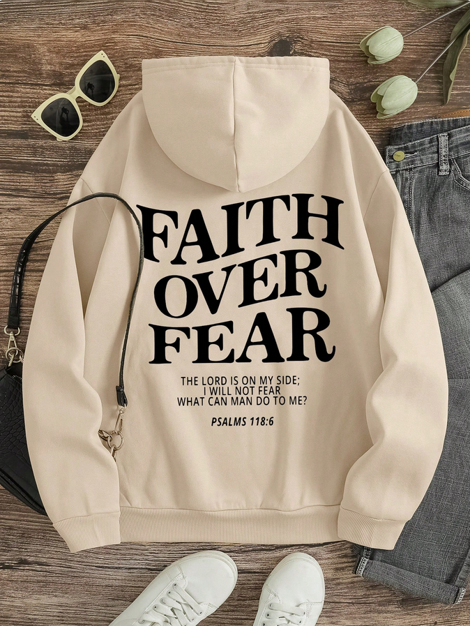 ChainsforChange Hoodie - FAITH OVER FEAR