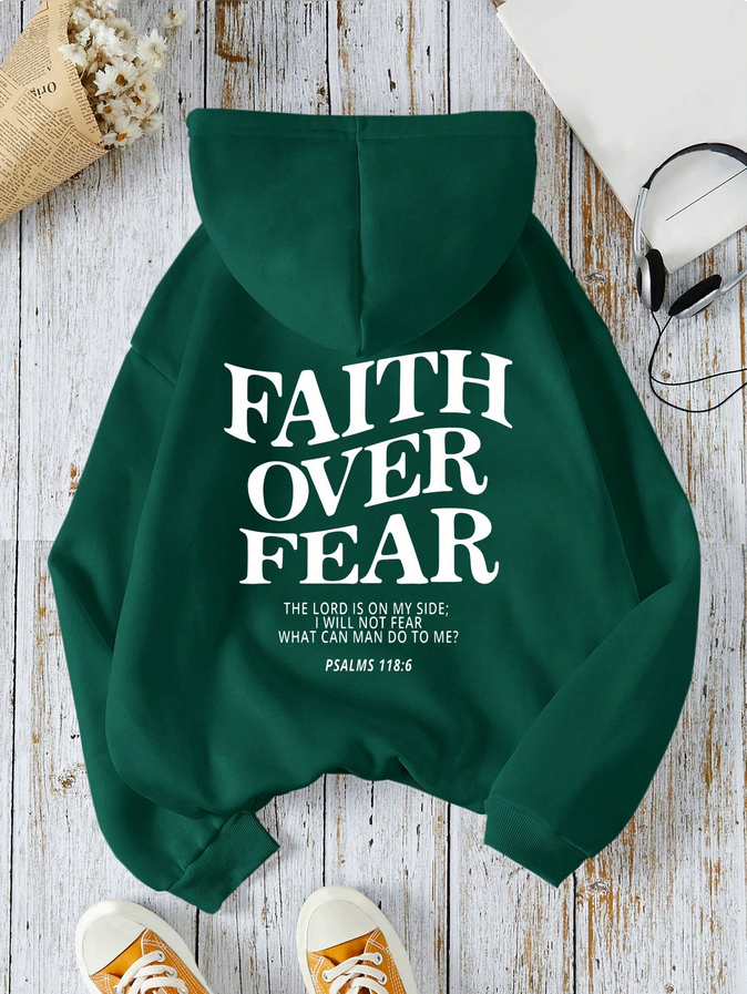 ChainsforChange Hoodie - FAITH OVER FEAR