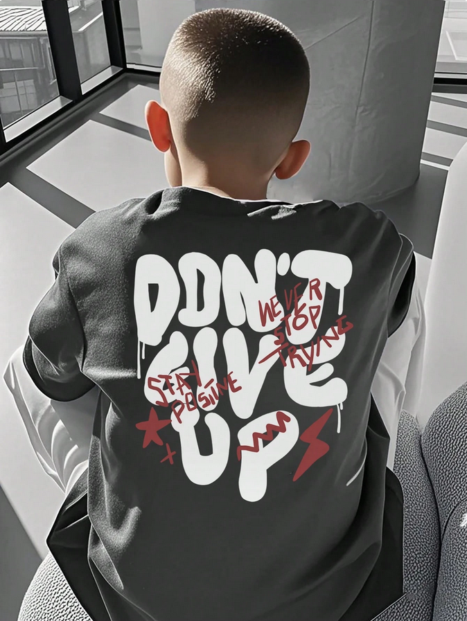 ChainsforChange KIDS T-shirt DON'T GIVE UP