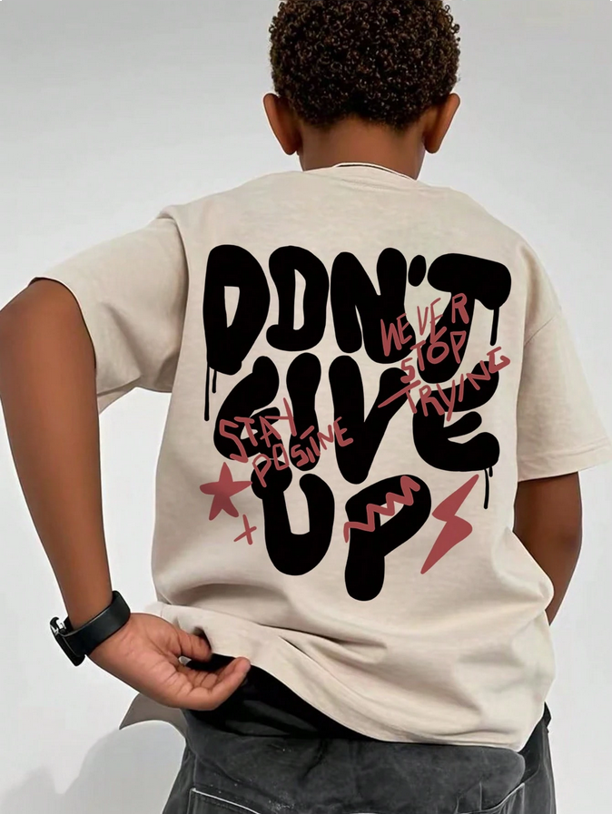 ChainsforChange KIDS T-shirt DON'T GIVE UP